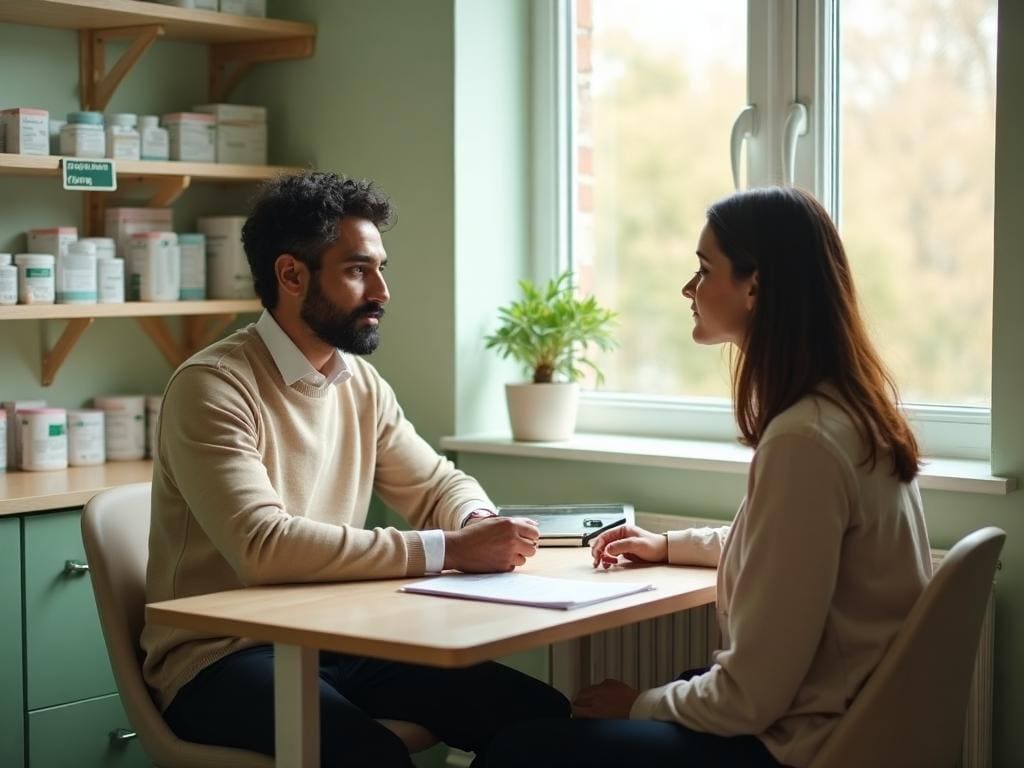 Pharmacy consultation at Swillington Pharmacy in Swillington, Leeds